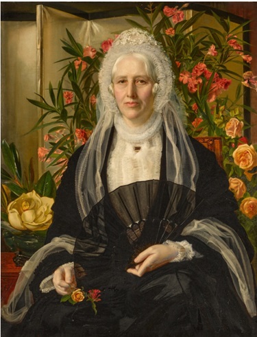 Mrs. Jane Brand, 1874, by Anthony Frederick Augustus Sandys (1829-1904)  Sotheby